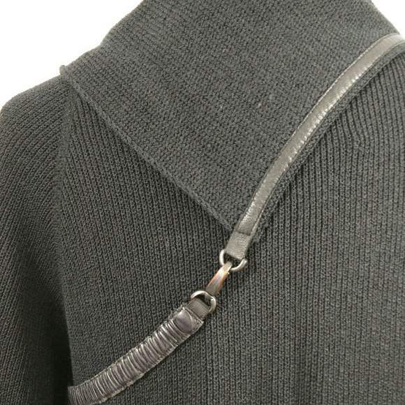 ANNETTE GÖRTZ Germany Leather Strap Cardigan XL - Picture 4 of 8